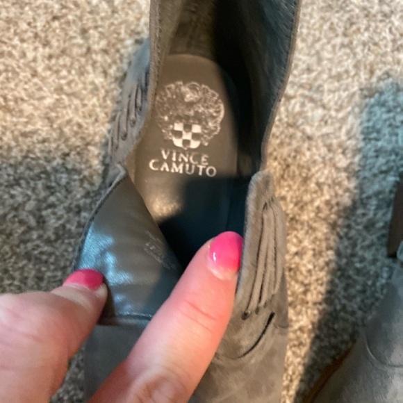 Vince Camuto Gray Booties - Picture 2 of 4